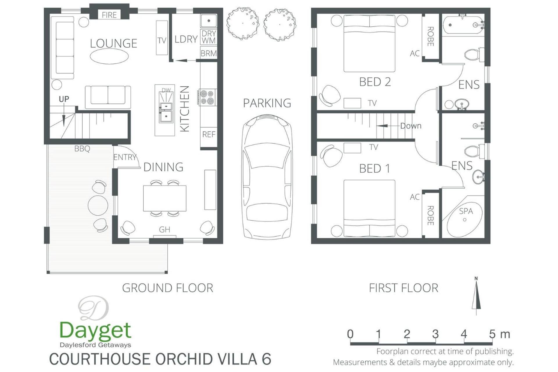 Courthouse Orchid Villa 6 Дейлсфорд Екстериор снимка